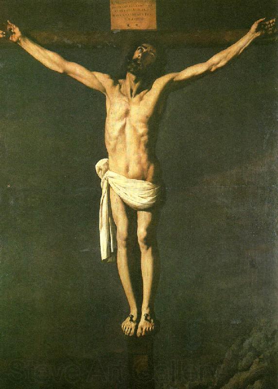 Francisco de Zurbaran christ crucified Norge oil painting art